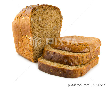 Bread isolated on a white 5896554