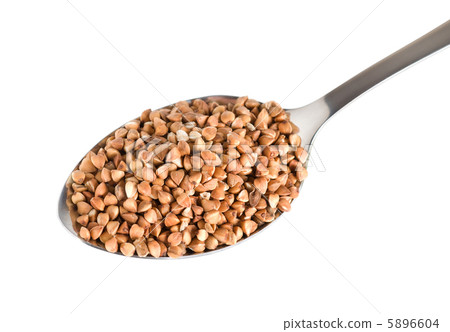 Buckwheat in a spoon 5896604