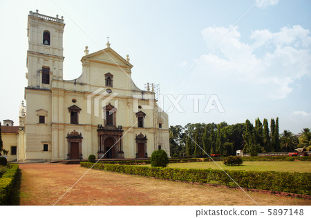 Old church in Goa 5897148