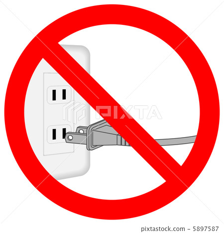 Outlet unauthorized use prohibited - 7 5897587