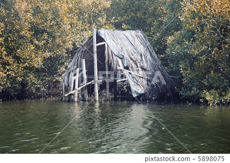 Old fishing shack Old fishing shack 5898075