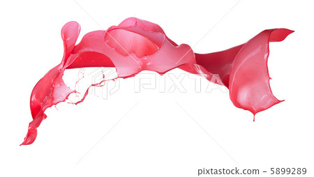 Isolated shot of paint splashing 5899289