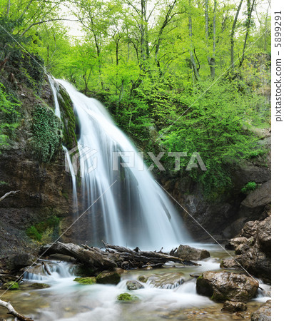 Natural Spring Waterfall 5899291