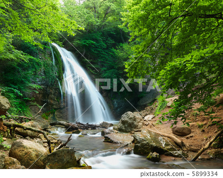 Natural Spring Waterfall 5899334
