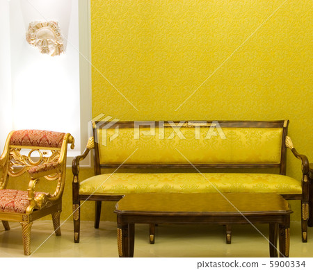 Luxury room with free space on the wall 5900334