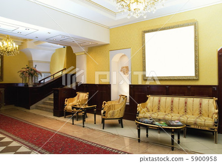Luxury hotel lobby Luxury hotel lobby 5900958