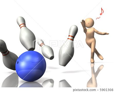 3DCG illustration showing strike 5901308