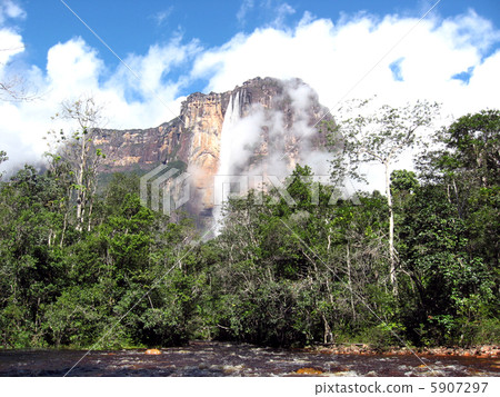 World Heritage Angel Fall Landscape 5907297