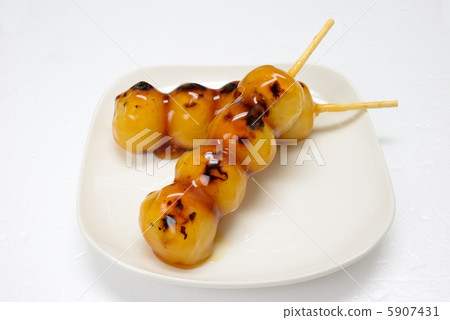 Mitarashi dumpling Mitarashi dumpling 5907431