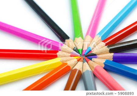 Colour pencils in creativity concept Colour pencils in creativity concept 5908893
