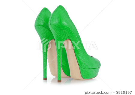 Woman shoes isolated on white Woman shoes isolated on white 5910197