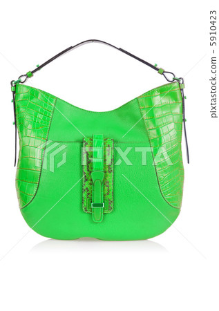 Elegant woman bag isolated on white Elegant woman bag isolated on white 5910423