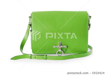 Elegant woman bag isolated on white Elegant woman bag isolated on white 5910424