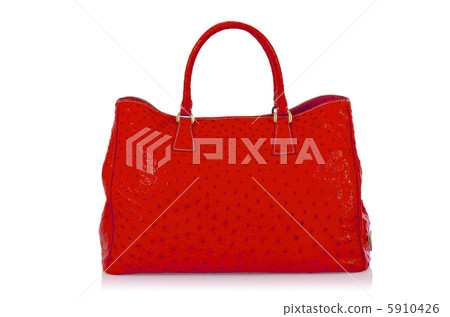 Elegant woman bag isolated on white Elegant woman bag isolated on white 5910426