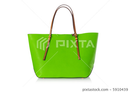 Elegant woman bag isolated on white Elegant woman bag isolated on white 5910439