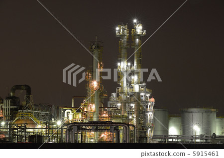 四日市工廠Cosmo Oil Yokkaichi Refinery 5915461