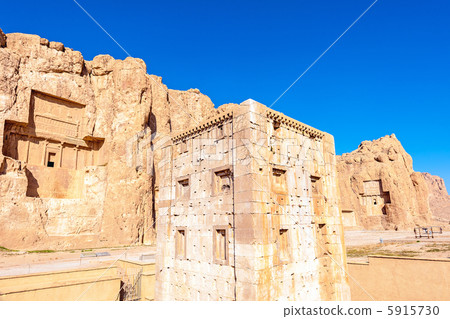 The tomb of the king of Persia (Naghe Rostam, Shiraz) 5915730