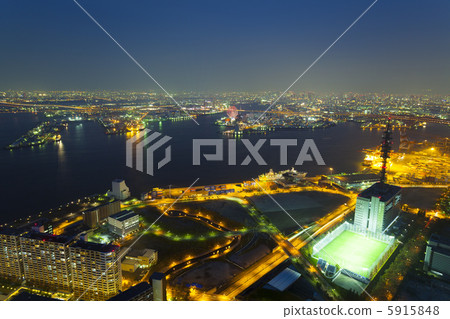 大阪港口夜景 5915848