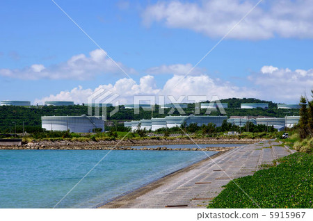 Okinawa Petroleum Base Heijima Island 5915967