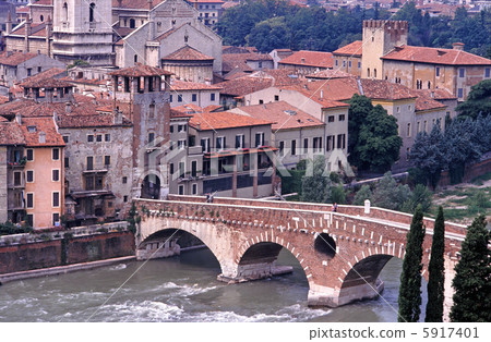 The Adige River in Verona 5917401