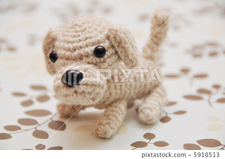 拉布拉多的針織玩具 5918513