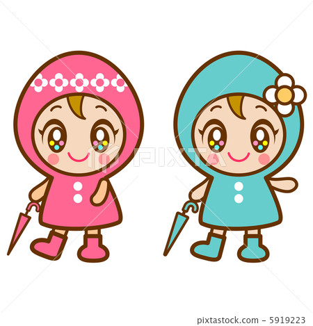 女孩在一個雨天 5919223