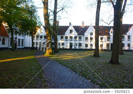 House of the nuns of the Bruges Beguinage Abbey 5920821