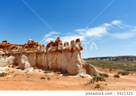 亞利桑那州藍峽谷的未開發區域 5921325