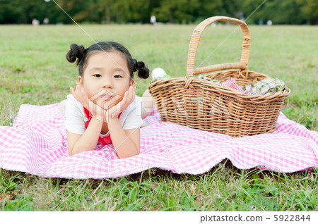 Girls playing in the park Girls playing in the park 5922844