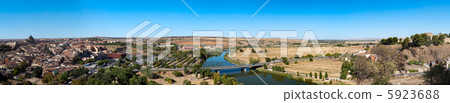 Panoramic view of Toledo. Spain. View from Alcazar 5923688