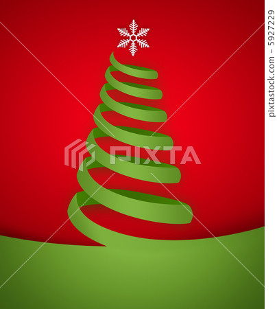 Torn paper in the shape of Christmas tree. Modern Christmas back Torn paper in the shape of Christmas tree. Modern Christmas back 5927229