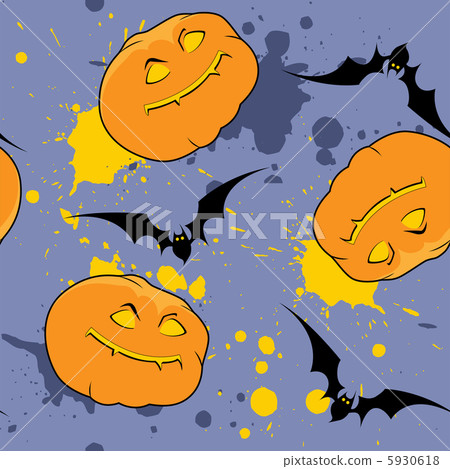 Violet Halloween pattern Violet Halloween pattern 5930618