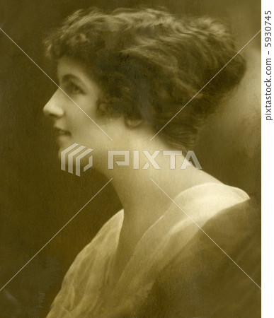 Vintage portrait. 5930745