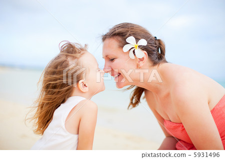 Mother and daughter portrait Mother and daughter portrait 5931496