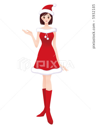 聖誕老人女孩 5932185