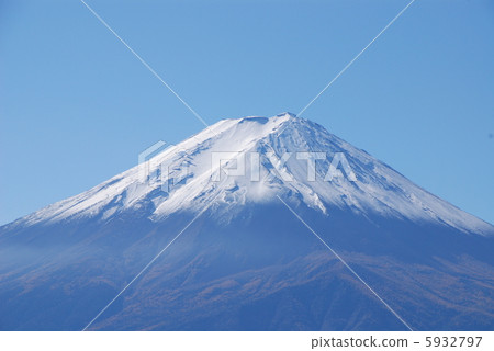 來自河口湖的富士 5932797