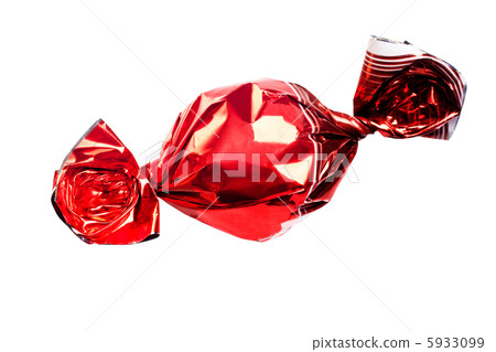 red candy isolated over white 5933099