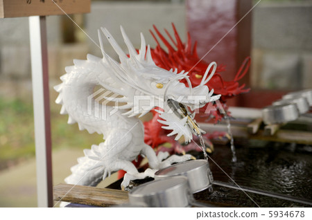 Red and white marriage dragon Red and white marriage dragon 5934678