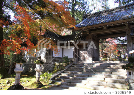 Front gate of Saigyoji 5936549