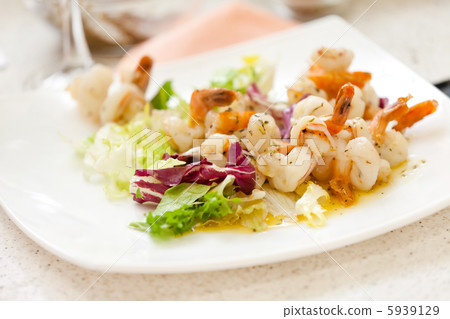 salad with shrimps salad with shrimps 5939129