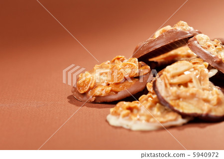 chocolate sweets with almond chocolate sweets with almond 5940972