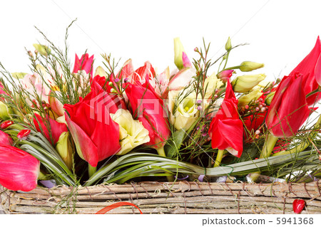 beautiful flowers in the basket beautiful flowers in the basket 5941368