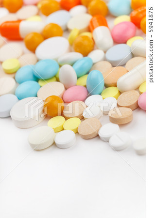 Colorful tablets with capsules Colorful tablets with capsules 5941876