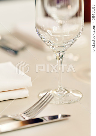 Tables set for meal Tables set for meal 5943193