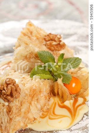 tasty pastry with caramel tasty pastry with caramel 5945906