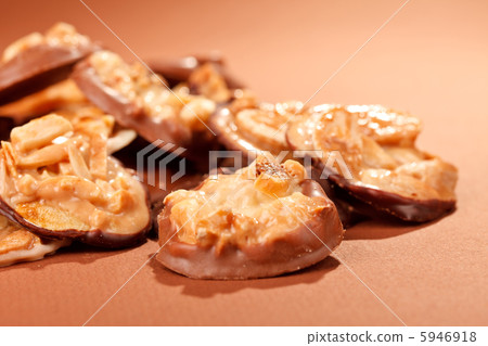 chocolate sweets with almond chocolate sweets with almond 5946918