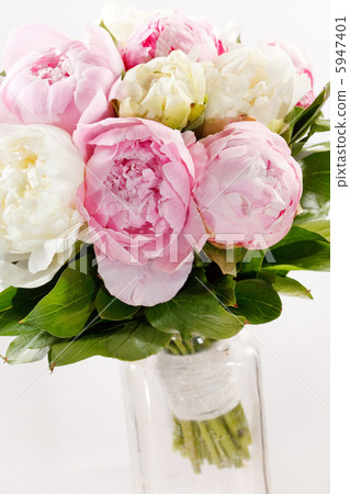Rich bunch of peonies 5947401