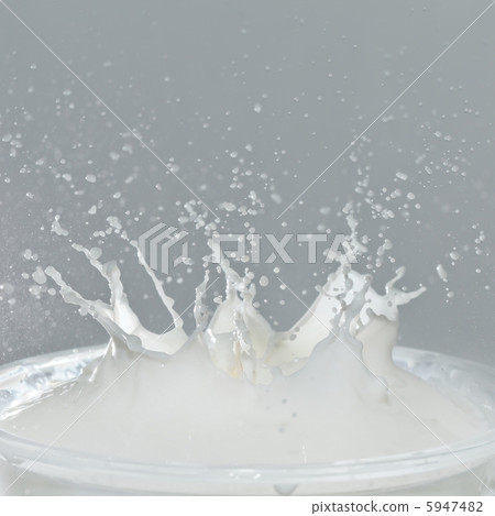 Splash in a milk glass Splash in a milk glass 5947482
