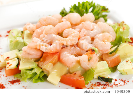 salad with shrimps salad with shrimps 5949209