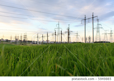 High-voltage tower 5949865